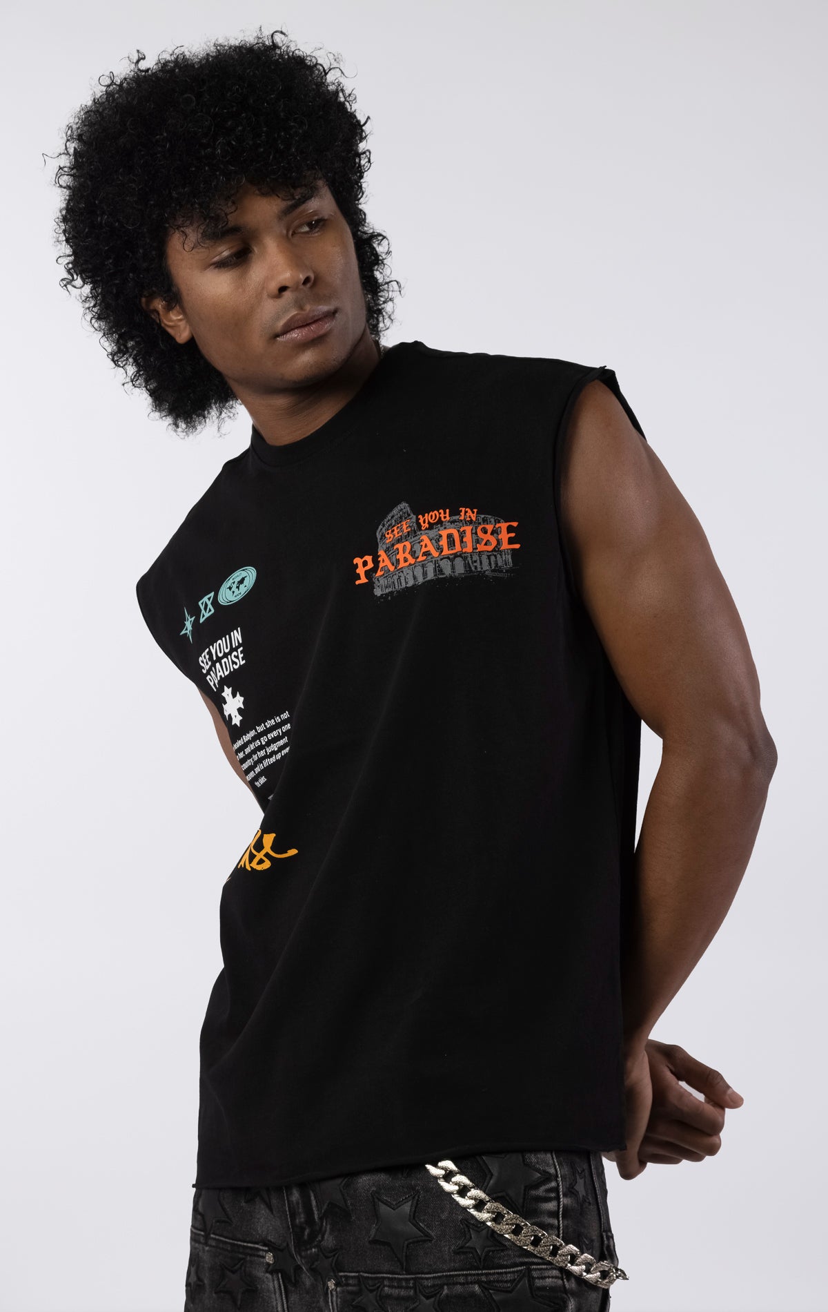 Worldwide Cutoff T-Shirt